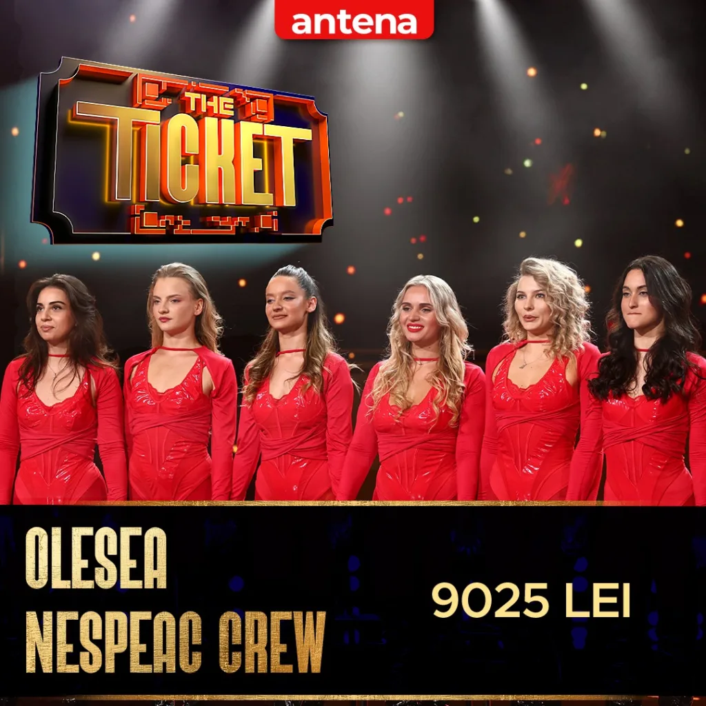 Выступление в The Ticket Olesea Nespeac — Antena 1